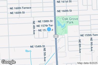 Map image of the property - 15615 NE 5th Ct
