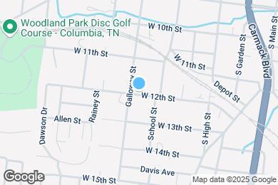 Map image of the property - 412 W 12th St