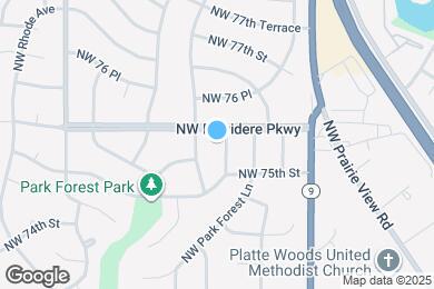Map image of the property - 7512 N Hemple Ave