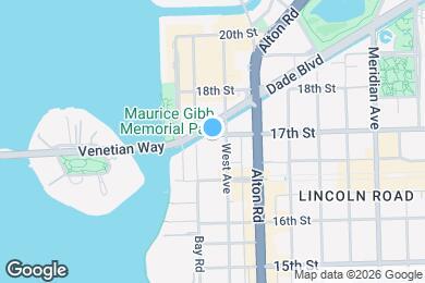 Map image of the property - 1688 West Ave