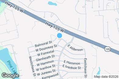 Map image of the property - 16800 Crestmont St