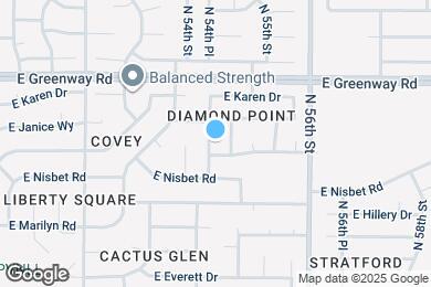 Map image of the property - 15039 N 54th Pl