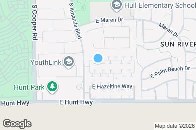 Map image of the property - 2281 E Peach Tree Dr