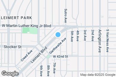 Map image of the property - 4128 Leimert Blvd