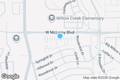 Map image of the property - 1039 Fallgate Dr