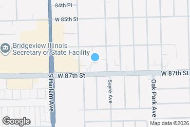 Map image of the property - 8630 Sayre Ave