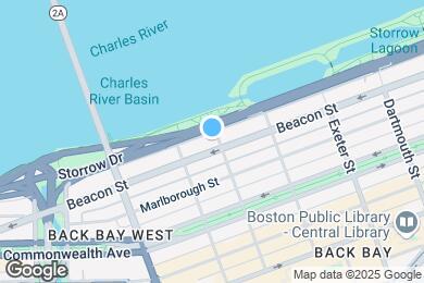Map image of the property - 406 Beacon St
