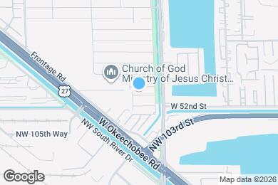 Map image of the property - 8771 NW 106th Ln