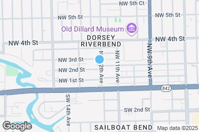 Map image of the property - 205 NW 12th Ave