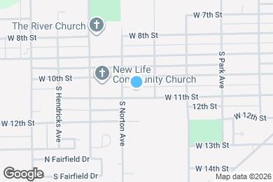 Map image of the property - 1918 W 11th St