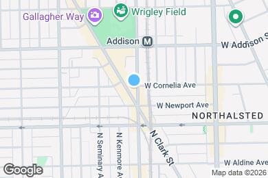 Map image of the property - 3456 N Sheffield