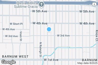 Map image of the property - 314 Quitman St