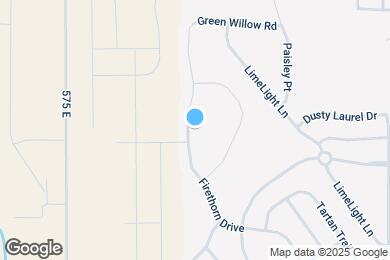 Map image of the property - 3409 Firethorn Drive