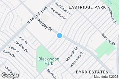 Map image of the property - 2808 Belhaven Dr