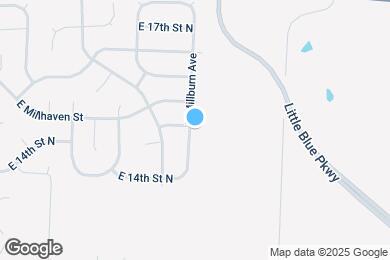 Map image of the property - 1417 N Millburn Ave