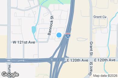 Map image of the property - 12142 Bannock Cir