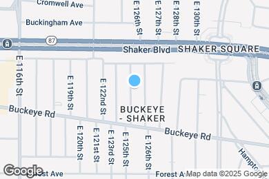 Map image of the property - 2801 E 125th St