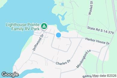 Map image of the property - 1401 Harbor House Dr