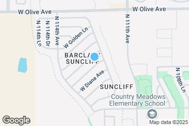 Map image of the property - 11232 W Ruth Ave
