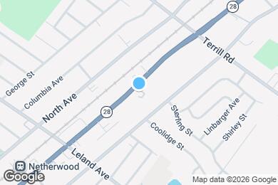 Map image of the property - 1332 South Ave