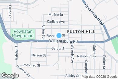 Map image of the property - 1216 Williamsburg Rd