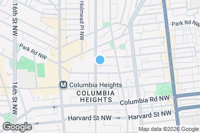 Map image of the property - 3211 13th St NW