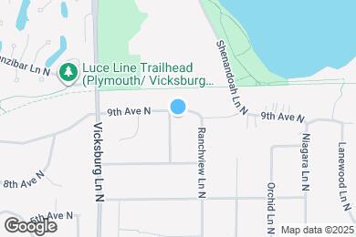 Map image of the property - 820 Shenandoah Ln N