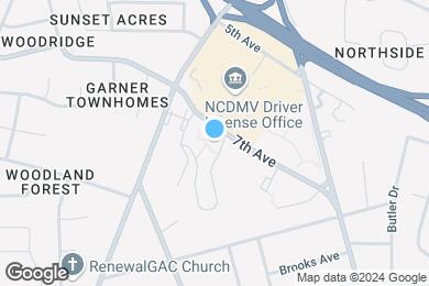 Map image of the property - Flats on 7th Apartments