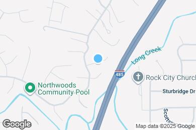 Map image of the property - 1613 Bear Brook Dr
