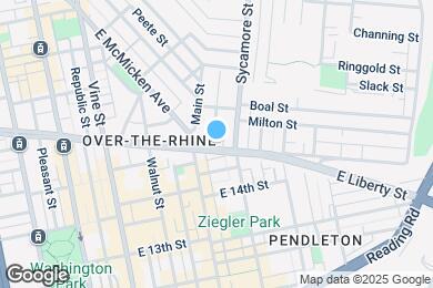 Map image of the property - 216 E Liberty St