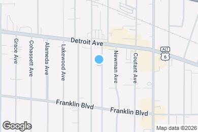 Map image of the property - 1446 Hopkins Ave