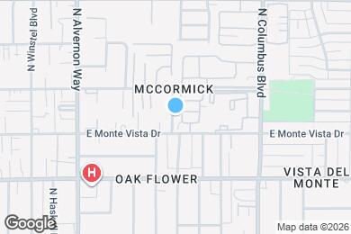 Map image of the property - 2974 N Cardell Cir