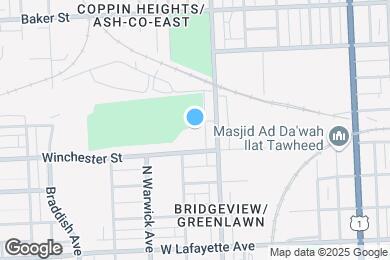 Map image of the property - Midtown at Coppin Heights