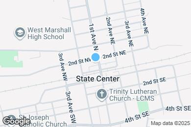 Map image of the property - 106 N 1st Avenue
