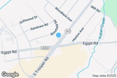 Map image of the property - 425 S Trooper Rd