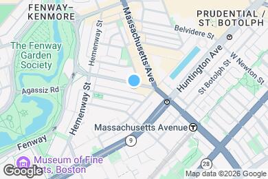 Map image of the property - Westland Ave. Apartments