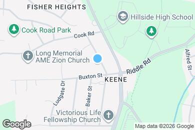 Map image of the property - Room in Single Family Home on Booker Ave