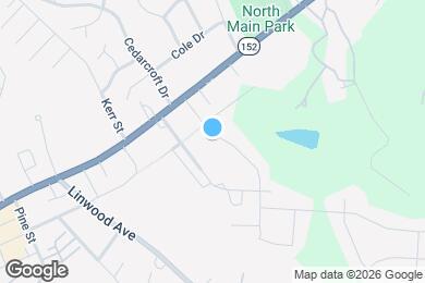 Map image of the property - 128 Eden Ave