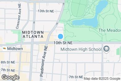 Map image of the property - MAA Piedmont Park