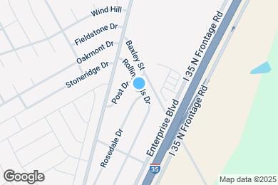 Map image of the property - 605 Rolling Hills Dr