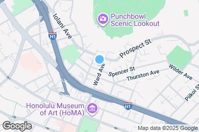 Map image of the property - 1516 Ward Ave