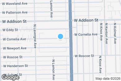 Map image of the property - 4835 W Cornelia Ave