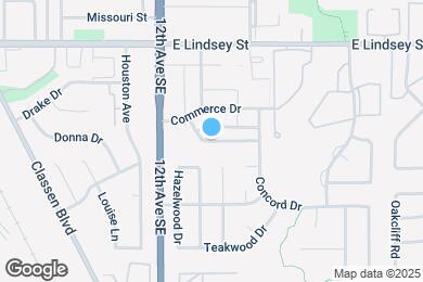 Map image of the property - 1327 Eastgate Dr