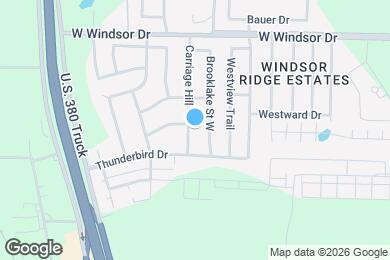 Map image of the property - 2112 Carriage Hl