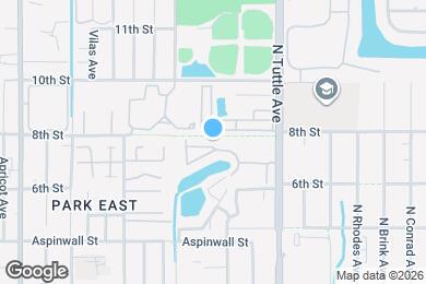 Map image of the property - 2701 Pine Lake Terrace