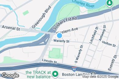 Map image of the property - 16 Waverly St