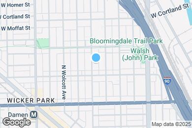 Map image of the property - 1723 N Wood St