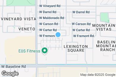 Map image of the property - 1732 W Minton St