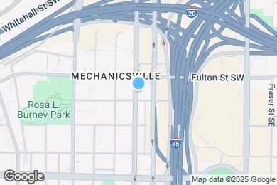 Map image of the property - 502 Pryor St SW