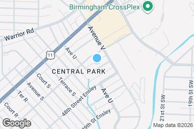 Map image of the property - 2120 47th Place Ensley